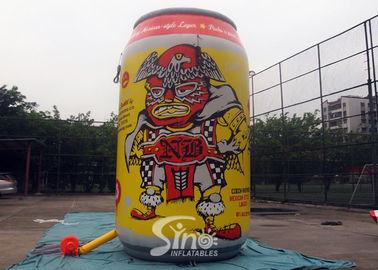 5m High Mexican Style Lager NB Giant Inflatable Beer Can With Full Digital Printing For Outdoor Advertising