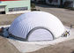 200 persons 18 meters round giant white inflatable dome tent with removable doors