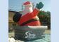 5m high outdoor giant funny inflatable Santa Claus for Christmas festival decoration