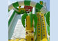 6 Mts High Kids Outdoor Inflatable Jungle Slide Made Of 0.55mm Pvc Tarpaulin