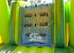 Big Outdoor Jungle Inflatable Boune Slide Combo with Water Pool and Palm Tree