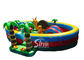 8x6 meters Jungle Theme Kids Inflatable Fun Park with Slide For Indoor Or Outdoor Use