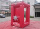 2x2m cube cash vault inflatable money booth for crazy cash grab advertisement activities