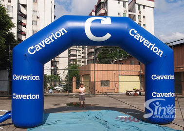 Custom size advertising inflatable arch for Caverian promotion from China inflatable factory