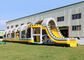 24m long big challenge adults inflatable obstacle course for boot camp or keeping fit made in Sino Inflatables