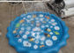 Small Wadding Inflatable Kiddie Pool With Splash Sprinker System For Baby Backyard Entertainment
